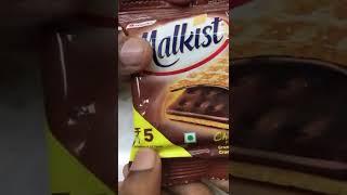 Malkist Chocolate Flavoured Cruncy crackers | yummy | delicious chotu chocolates world #shorts