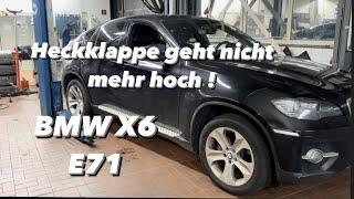 BMW X6 E71 Heckklappe geht nicht mehr auf | Heckklappendämpfer defekt | KENO