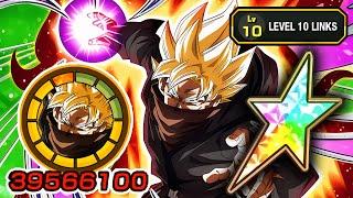 100% NEW SUPER SAIYAN WARRIOR IN BLACK LEVEL 10 LINKS SHOWCASE! Dragon Ball Z Dokkan Battle