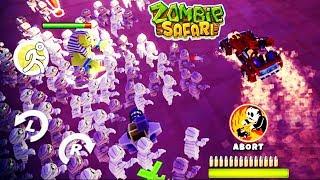 МАШИНЫ против ЗОМБИ zombie safari #42 gameplay прохождение игры