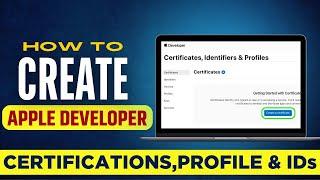 Create Apple Developer Certificates, Provisioning profiles and AppID's (2024)