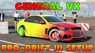 General VX Pro-Drift III Custom Setup (Holden Commodore VF) | CarX Drift Racing 2