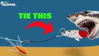 BIG RIG + BIG BAIT = SCARY FISH! | How To Tie SHARK Fishing Rigs + WIN FREE Beach Fishing Drone!