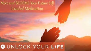 Meet and BECOME Your Future Self Meditation and Hypnosis | Elevate Your Vibration