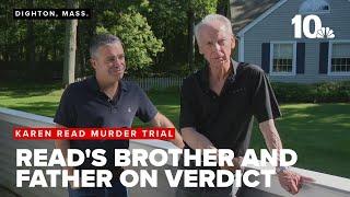 Karen Read's brother, father share emotions after verdict