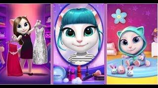 Говорящая кошка Анжела|Мультик игра для детей|My talking angela