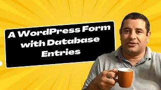 How to Create Form in WordPress and Save to Database - Fluent Forms Tutorial