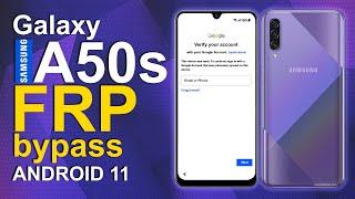 Samsung A50s Bypass FRP Free By Samfw FRP Tool Android 11