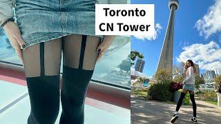 Garter Stockings Tights Review! Travel In Nylons Pantyhose Legs Thigh High Sneakers