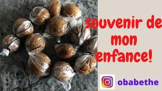 COMMENT FAIRE DES BONBONS CARAMELS - RECETTE RAPIDE ET FACILE DE TOFFEE/How to make toffee