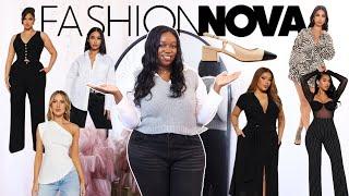 FASHION NOVA CURVE FALL TRY ON HAUL 2024 | SIZE 1XL-2XL | Two Piece Sets, Tops, Shoes & Pants