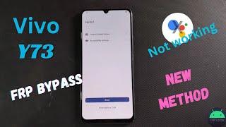 Vivo Y73 frp bypass || New method, Assistant not working