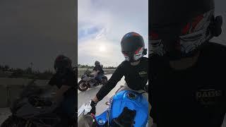 “Just enjoying the ride on our 2024 Gixxers. Pure power, pure passion #GixxerBrothers 2024GSXR