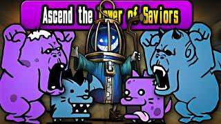 Ascending the TOWER OF SAVIORS! (Battle Cats)