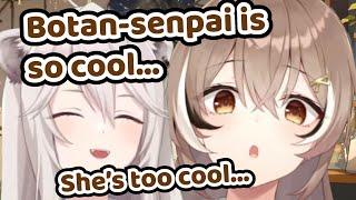 Mumei Thinks That Botan is One of The Coolest Senpais in Hololive【Hololive EN | Nanashi Mumei】