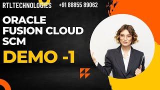 Oracle Fusion Cloud SCM Demo | Fusion SCM Training | Interview | Placement