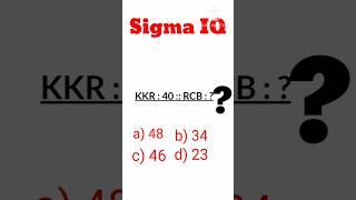 #reasoningtricks #maths #ssccgl #rrbntpc #upsc #entranceexam #aspirants #Sigma IQ