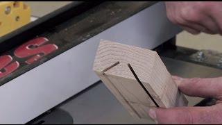 How To Make a V-Block on the Table Saw  |  Woodworkers Guild of America