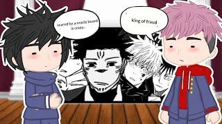 Jujutsu kaisen react to Sukuna saved his own ass again ll el engin scitts ll jujutsu kaisen ll