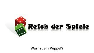 Was ist denn ein Pöppel?