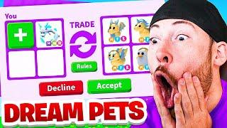 Trading The FROST FURY FOR DREAM PETS!! Roblox Adopt Me Trading!