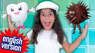 Brush the Little Teeth - Yasmin Verissimo - Educational Kids Song