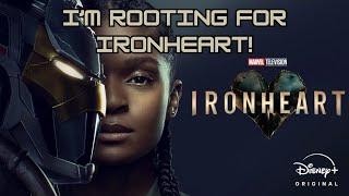 I want Ironheart to do well! My hopes for the show!