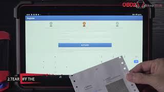 How to register and update software  on Launch X-431 PAD VII  -obd2shop.co.uk