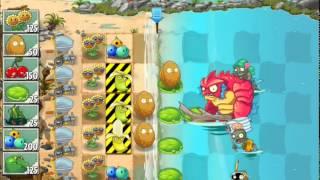 Plants vs Zombies 2 - Big Wave Beach - Day 23