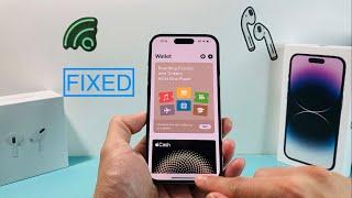 How to Fix Wallet App Not Working on iPhone