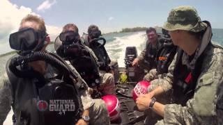 National Guard Special Forces Combat Divers Train at Underwater Operations School