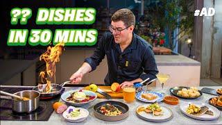 How Many Apple Dishes Can a Chef Make in Just 30 Minutes?!