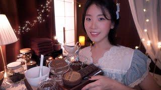 Dreamy Chocolate Spa  ASMR (Skincare, Scalp & Facial Massage, Personal attention)