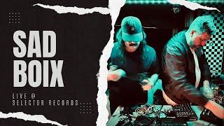 SAD BOIX ( Mycorrhiza X ybot) Live Techno from Selector Records