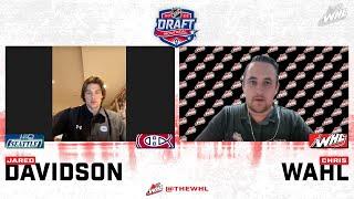 2022 NHL Draft 1-on-1 - Jared Davidson