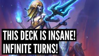 Take INFINITE turns and DESTROY Druid and Priest with Wild Naga Quest Mage!