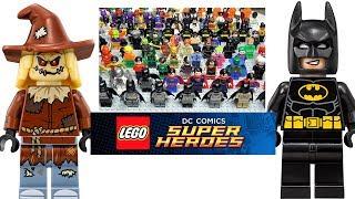 Лего Фильм Бэтмен 2017 Схватка с Пугалом Обзор и Минифигурки LEGO DC Comics Super Heroes