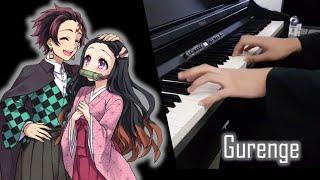 Demon Slayer OP - Gurenge【LiSA】- Piano Cover (Fonzi M Arr.)