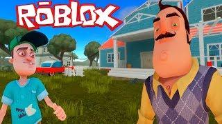 ШОУ ПРИВЕТ СОСЕД!СТРАШНЫЙ СЕКРЕТ СОСЕДА!ИГРА HELLO NEIGHBOR ROBLOX ПРОХОЖДЕНИЕ!РОБЛОКС!ПРИКОЛЫ 2019!