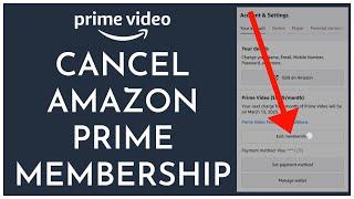 How To Cancel Amazon Prime Membership (2023)