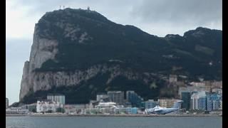 Massive Plane Abort Take off at Gibraltar on Very Short Runway, RAF C-17 ZZ175 , 03 Nov 2024