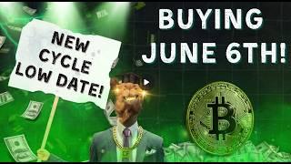 New Cycle Low Target: JUNE 6TH