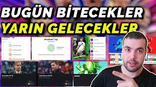 BUGÜN BİTECEKLER YARIN GELECEKLER  KLASMAN GÜNCELLEMESİ, YENİ ARMALAR (eFootball 2024 Mobile)