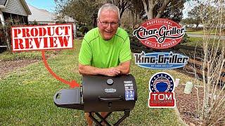 Honest Review of The Char-Griller King Griller Gambler Portable Charcoal Grill! / Awesome!