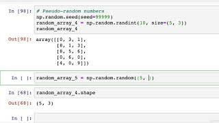 062 NumPy Random Seed