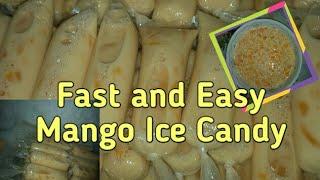 Mango Ice Candy Without Cornstarch And Sugar