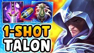 TALON JUNGLE 1-SHOTS ARE BACK!!! (riot just buffed him)