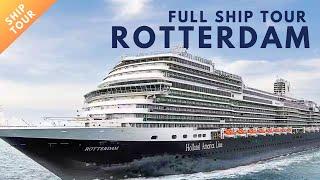 [AD] Holland America Rotterdam: Full Walkthrough TOUR