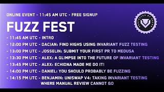 Fuzz Fest 2024 - Dacian - Montyly - GalloDaSballo - Danielvf - Thebensams