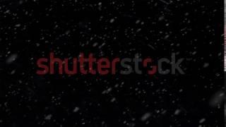 Snow Blizzard Animated Loop of Snow Particles